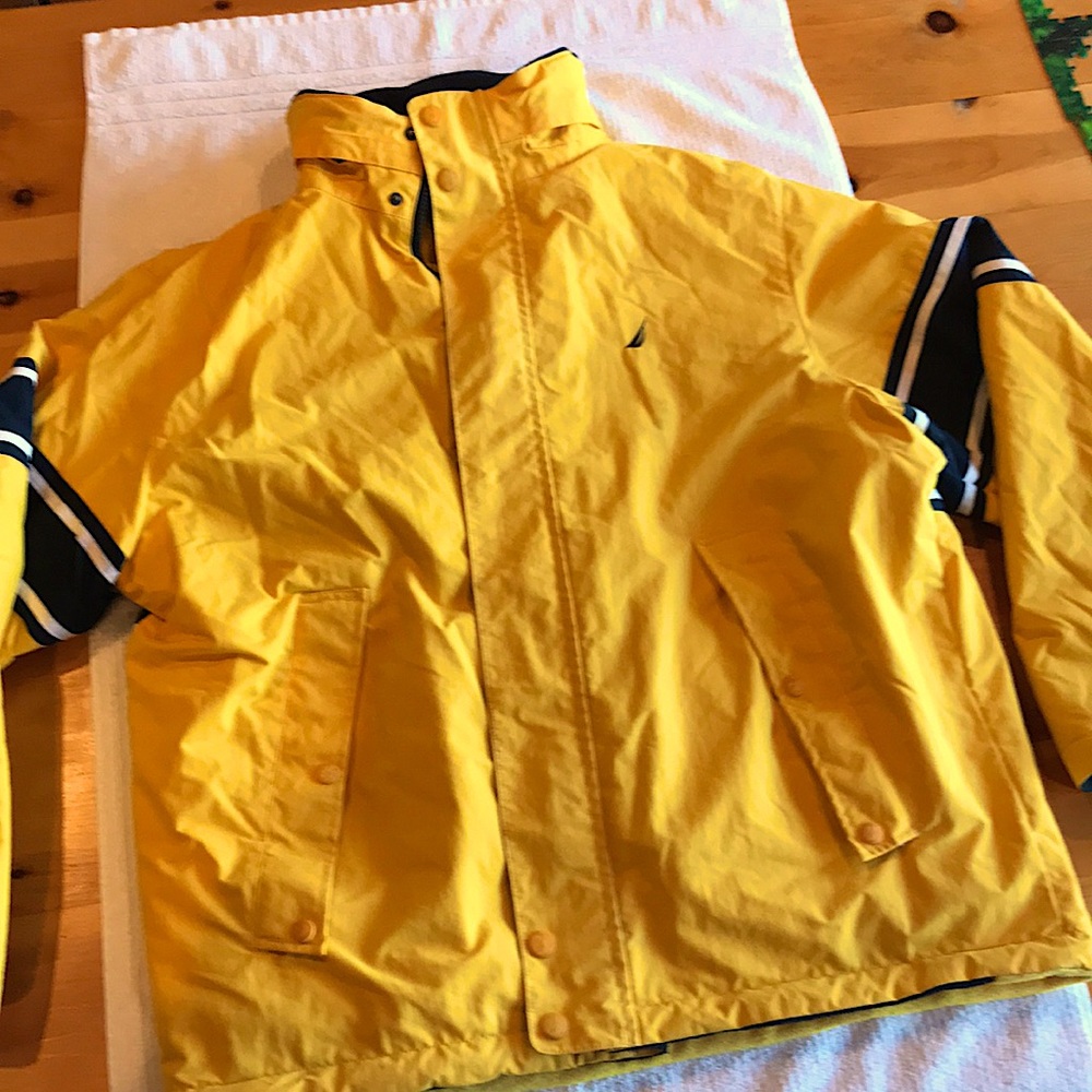 Men’s Nautica XXL Yellow and blue jacket